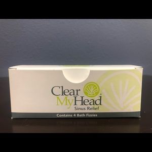 ClearMyHead: Sinus Relief Bath fizzies (4pk)